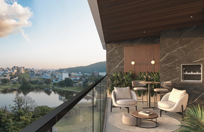 Diferenciais dos apartamentos na Pedra Branca