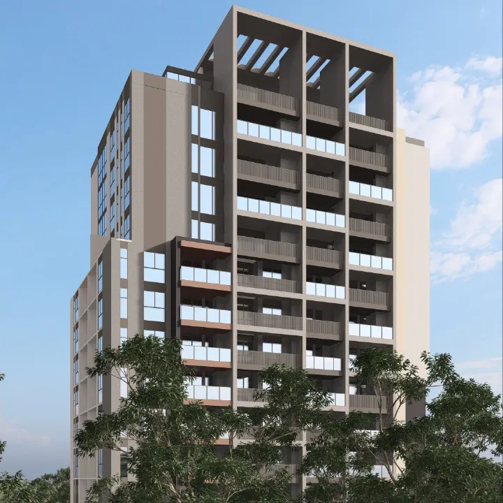 Ápice Residence, empreendimento de médio-alto padrão localizado no bairro Pagani em Palhoça/SC, projetado pelo renomado escritório RKA Arquitetura